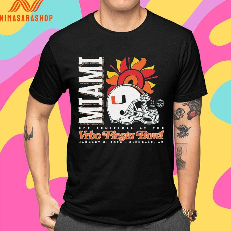 Miami Vrbo Fiesta Bowl Cfp Semifinal At The January 8 2026 Glendale Az Shirts
