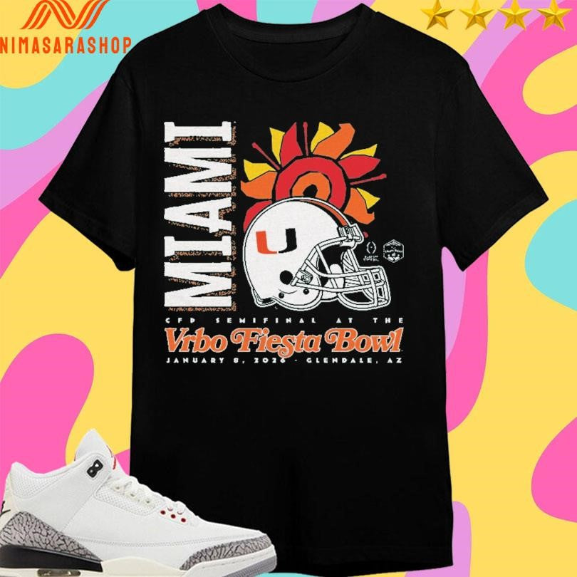 Miami Vrbo Fiesta Bowl Cfp Semifinal At The January 8 2026 Glendale Az Shirts