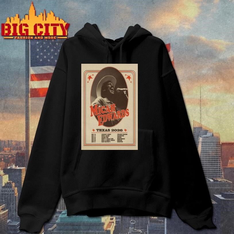 Micah Edwards Texas 2026 Poster Shirt