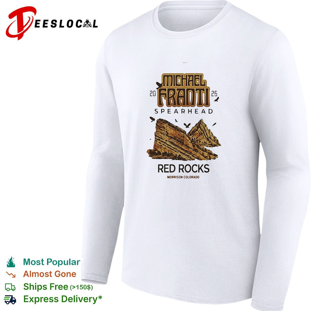 Michael Franti Spearhead 2026 Red Rocks Morrison Colorado shirt