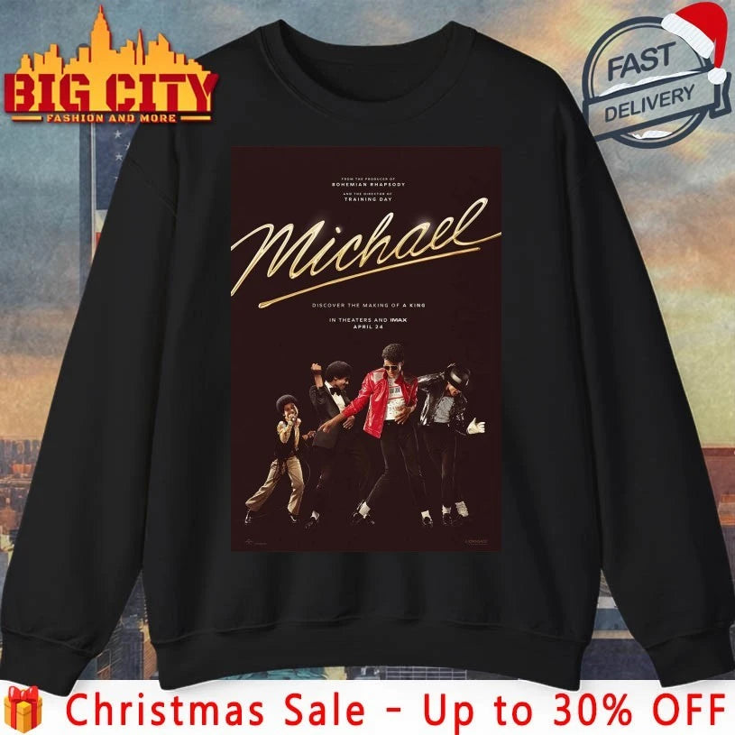 Michael Jackson Movie 2026 Poster shirt