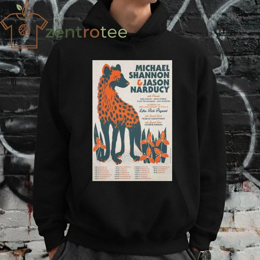 Michael Shannon, Jason Narducy and Friends Live Tour 2026 tee