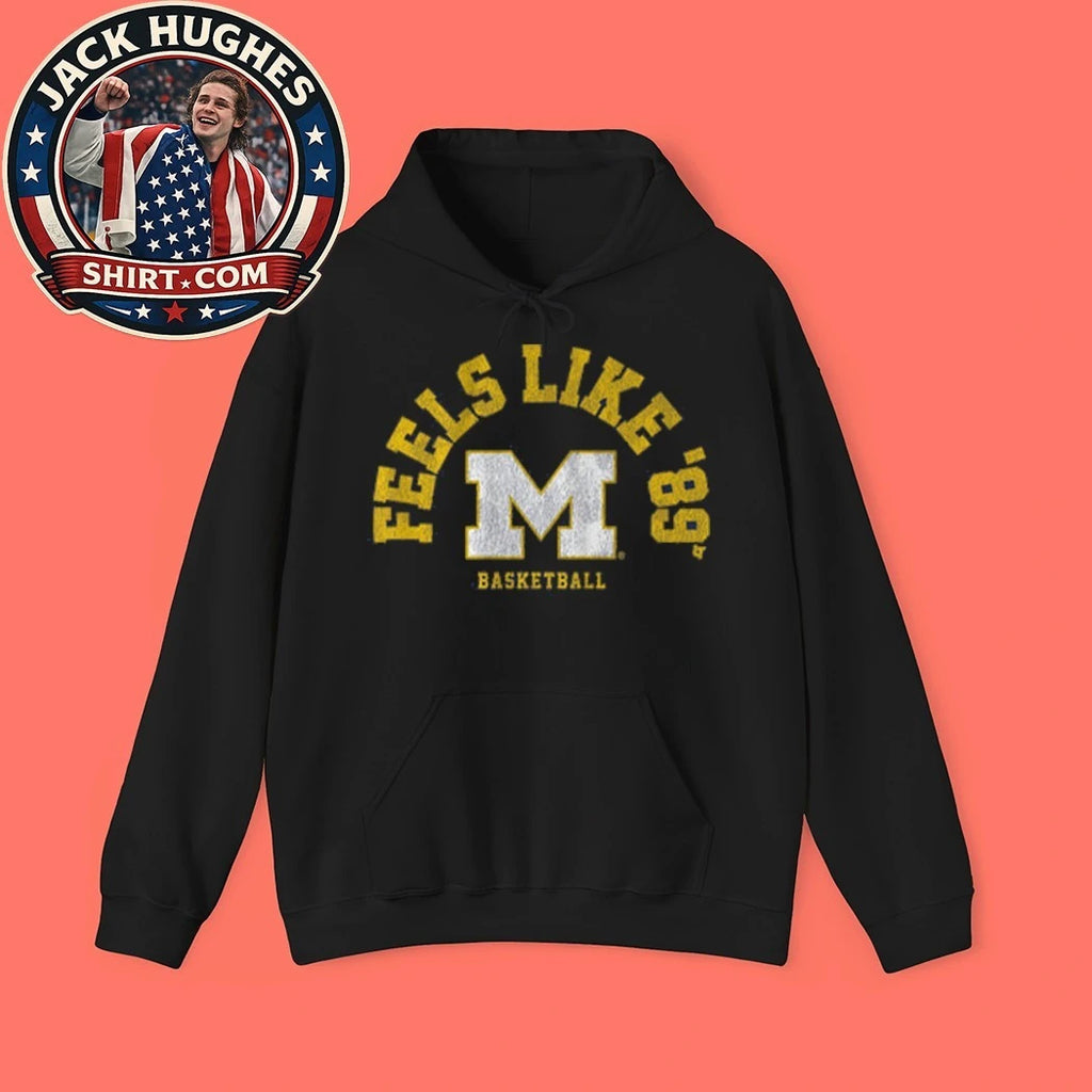 Michigan Basketball Feels Like ’89 Logo Shirt