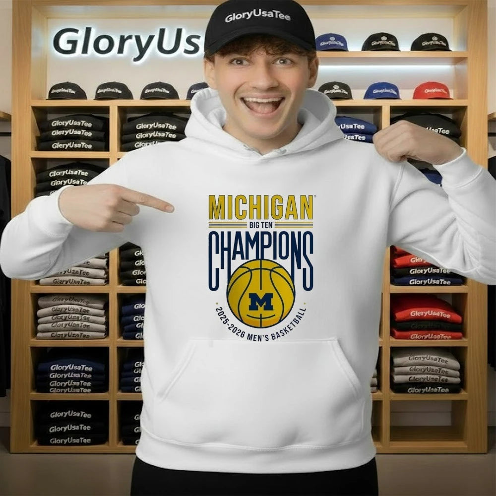Michigan Men’s Basketball 2025-2026 Big Ten Regular Season Champions Shirt