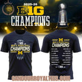 Michigan Men’s Basketball 2026 Big Ten Regular Season Title Shirt