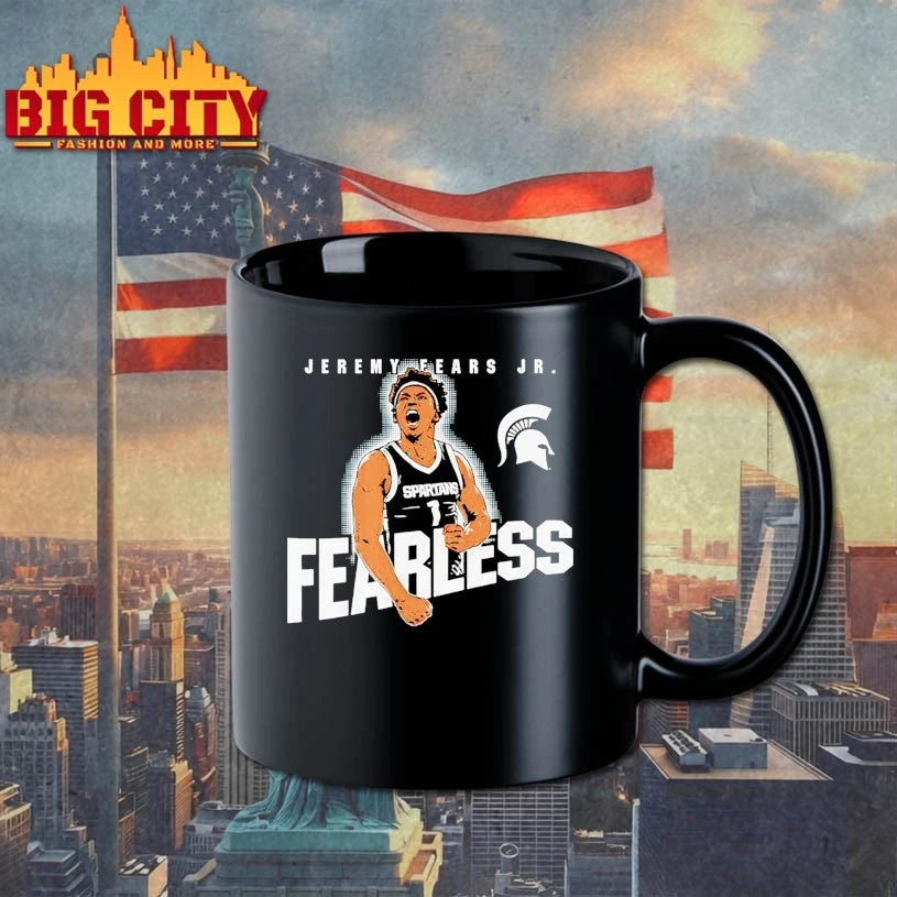 Michigan State Basketball Jeremy Fears Jr. Fearless t-shirt