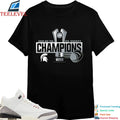 Michigan State Spartans Big Ten Ice Hockey Regular Season Champions 2026 Trophy T-shirts