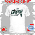 Michigan State Spartans Hockey Big Ten Hockey Champions 3 In A Row T-Shirt