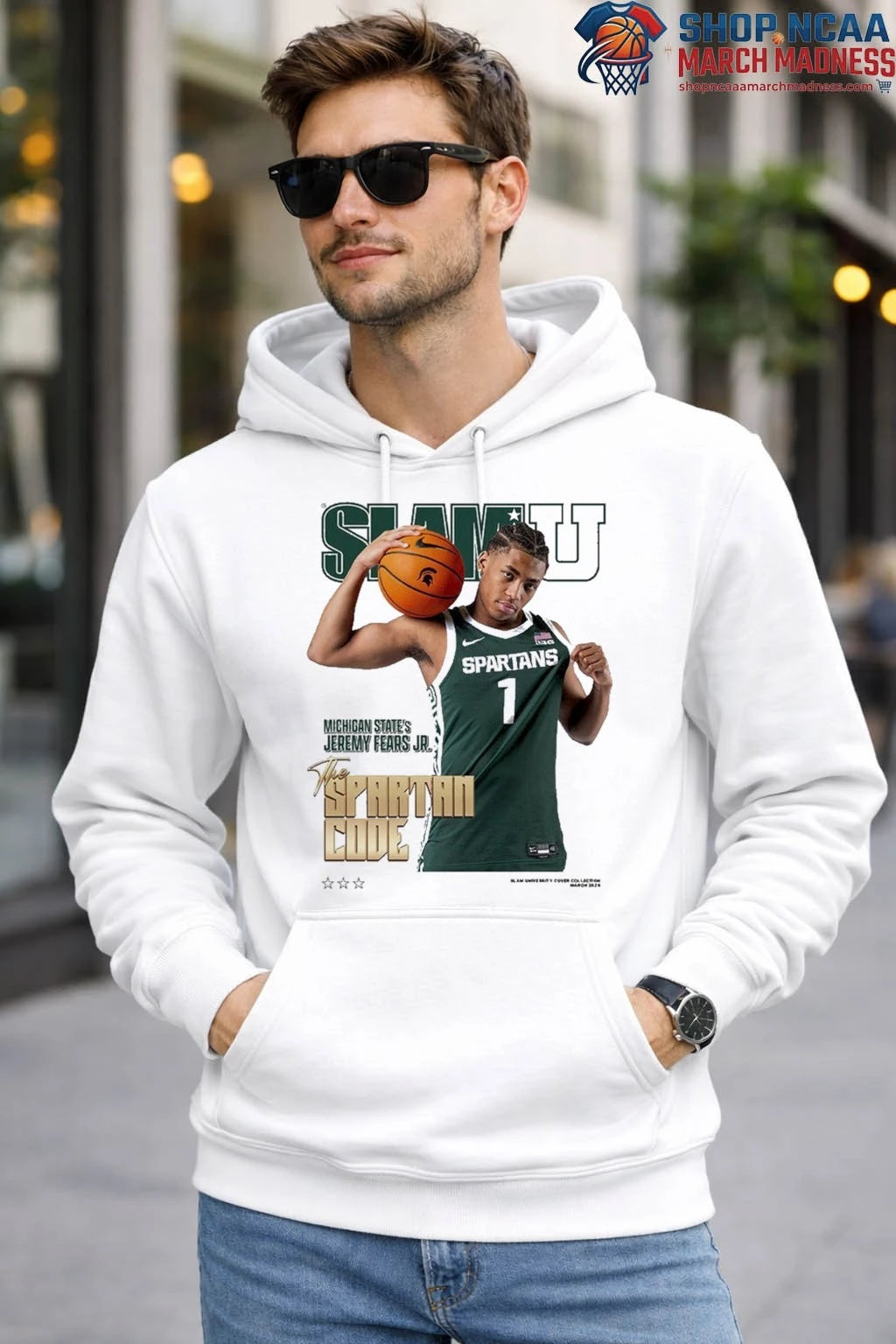 Michigan State’s Jeremy Fears Jr.The Spartan Code Shirt