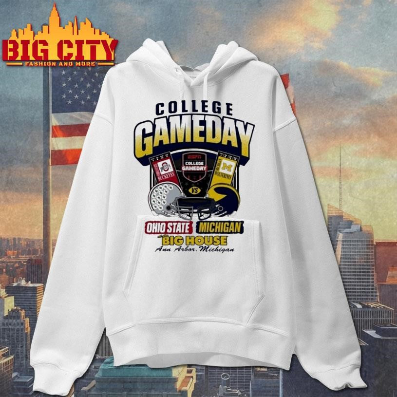Michigan Wolverines 2025 College Gameday Vs Ohio State Ticket Premium Shirt