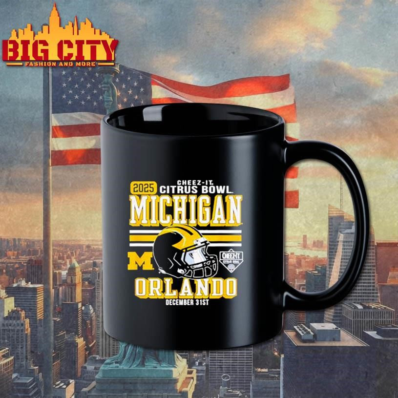 Michigan Wolverines Cheez-It Citrus Bowl Michigan 2025 shirt