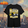 Michigan Wolverines Football Cheez-it Citrus Bowl 2025 Helmet Shirt