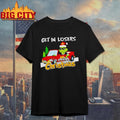 Michigan Wolverines Grinch Get In Losers We’re Stealing Christmas Holiday 2025 Shirt