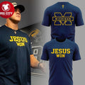 Michigan Wolverines – Jesus Won 2025 New Two Sided Shirt