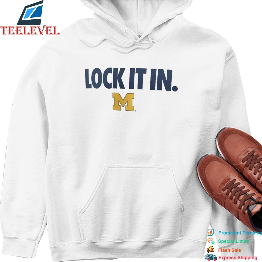 Michigan Wolverines Lock It In  T-Shirts