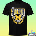 Michigan Wolverines Men’s Basketball 2026 Ncaa March Madness Sweet 16 Shirt