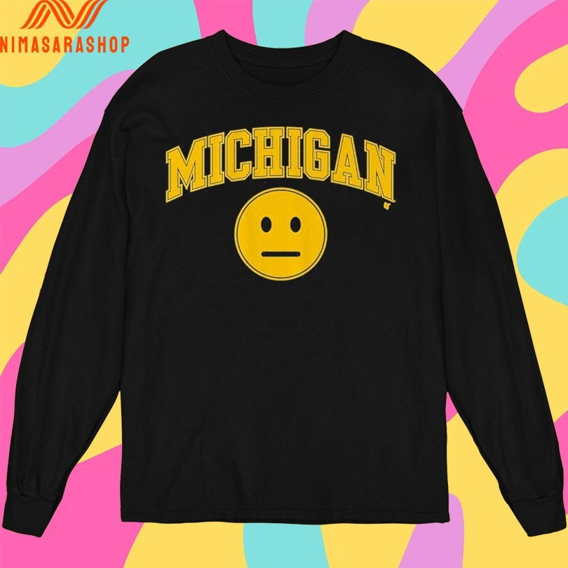 Michigan Wolverines Men’s Basketball Blank Expression Shirts