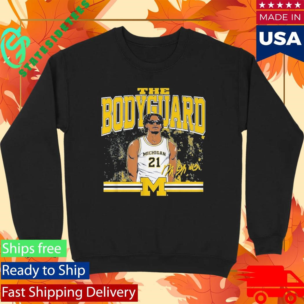 Michigan Wolverines Morez Johnson Jr The Bodyguard Shirt