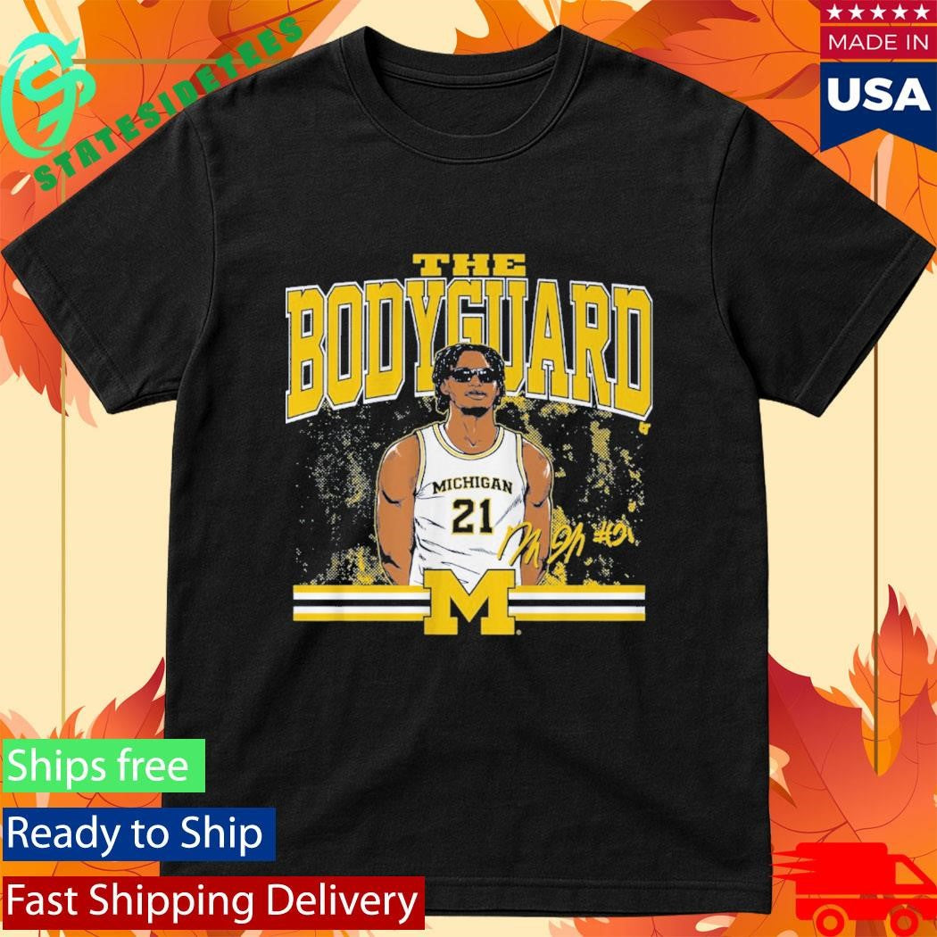 Michigan Wolverines Morez Johnson Jr The Bodyguard Shirt