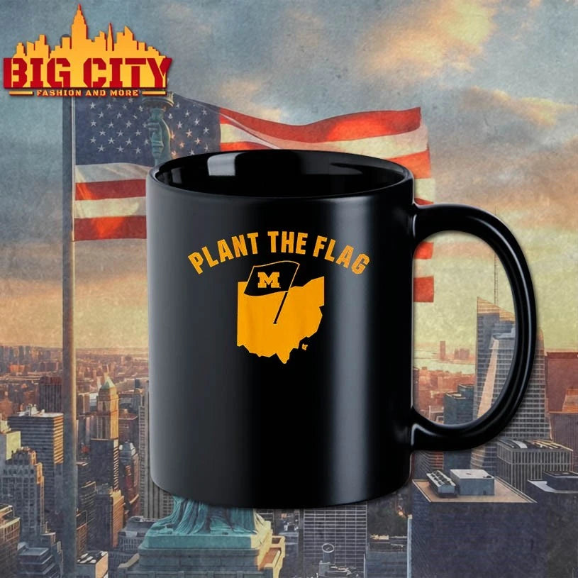 Michigan Wolverines Plant The Flag shirt