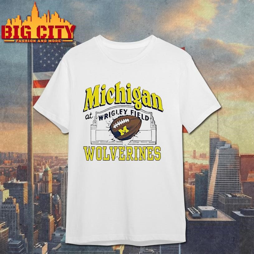 Michigan Wolverines Wrigley Field Game 2025 Shirt