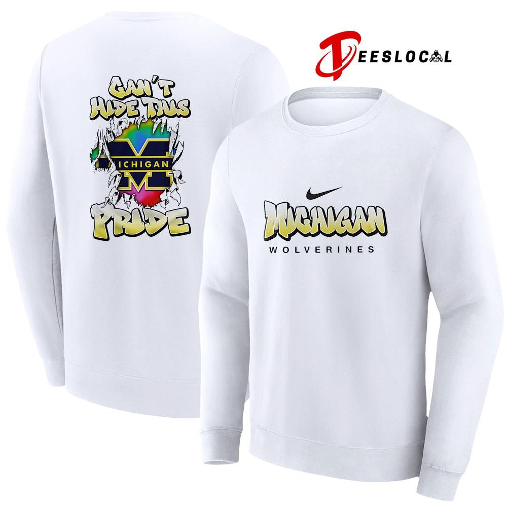 Michigan Wolverines x NCAA Pride month can’t hide this shirt