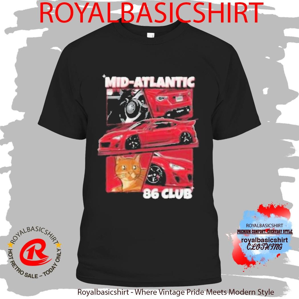 Mid-Atlantic 86 2026 Car Show Sport Shirts