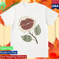 Mid Century Manolo Prieto Rose Lips Book Cover Shirt