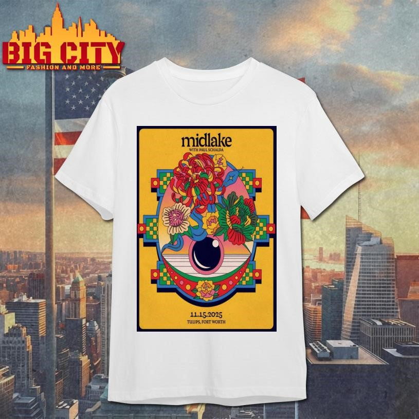 Midlake Fort Worth 11-15-2025 Poster Shirt