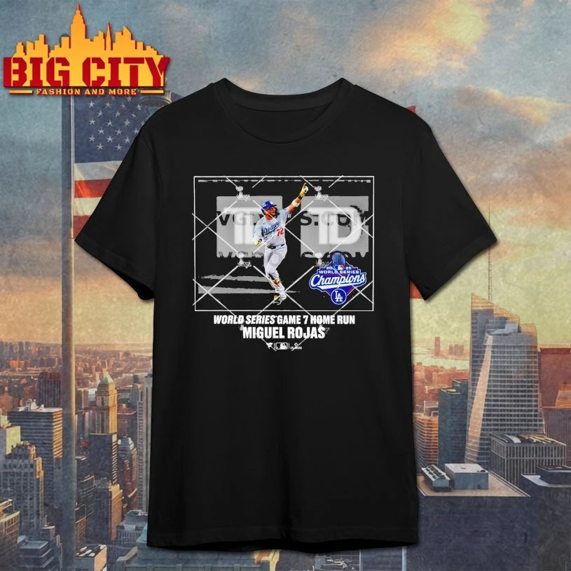 Miguel Rojas World Series Dodgers Game 7 Home Run Shirt