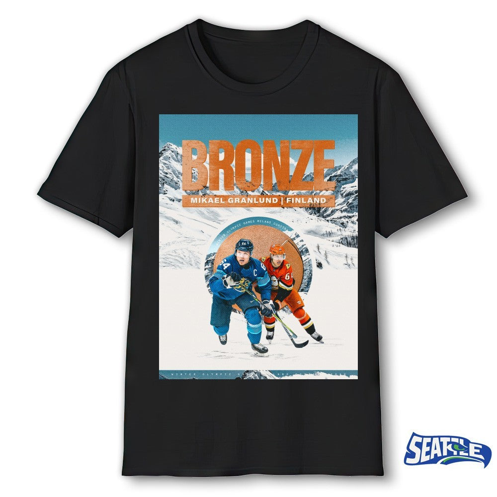 Mikael Granlund Winning An Olympic Bronze Medal For Finland In Men’s Ice Hockey shirt