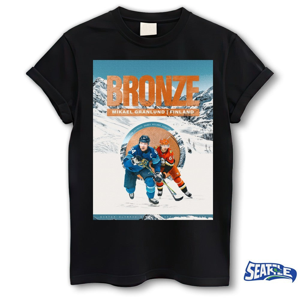 Mikael Granlund Winning An Olympic Bronze Medal For Finland In Men’s Ice Hockey shirt