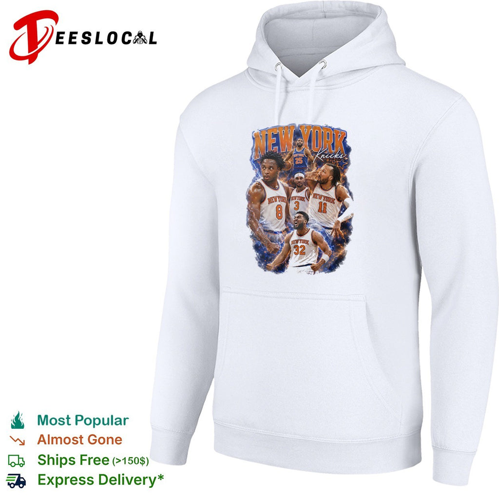 Mikal Bridges Josh Hart Jalen Brunson Karl Anthony Towns New York Knicks shirt