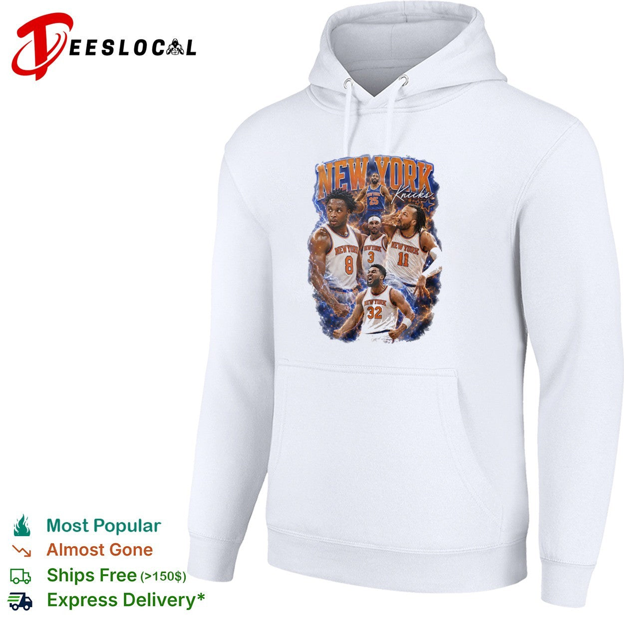 Mikal Bridges Josh Hart Jalen Brunson Karl Anthony Towns New York Knicks shirt