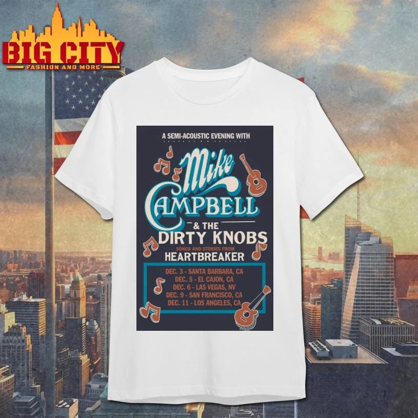 Mike Campbell-The Dirty Knobs Heartbreaker Poster shirt