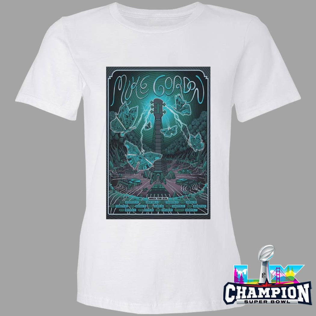 Mike Gordon March 17 2026 Asheville Nc Shirt