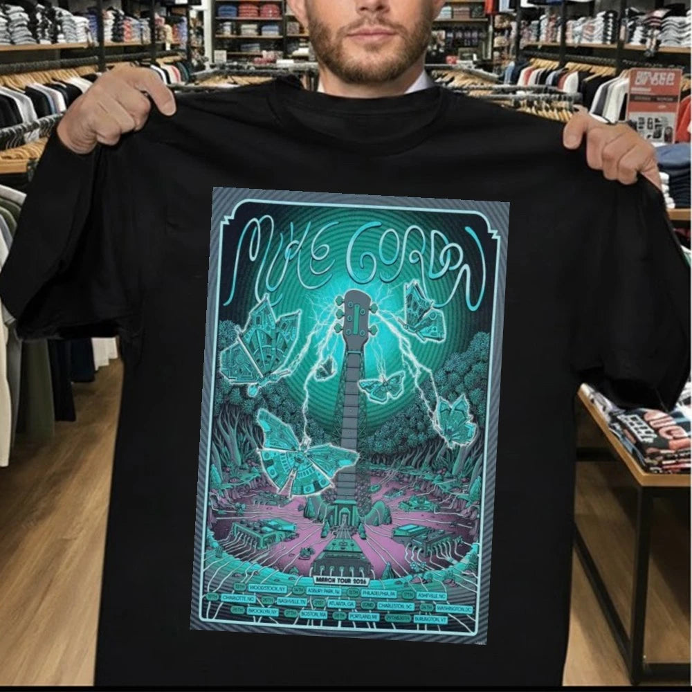 Mike Gordon Poster March Tour 2026 Shirt
