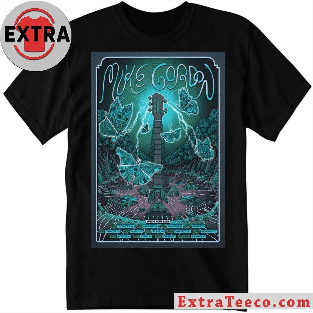 Mike Gordon US March 2026 Tour Poster Shirt