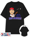 Mike Trout Los Angeles Angels superstar caricature shirt