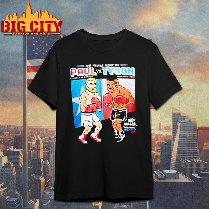 Mike Tyson vs Jake Paul Boxing Shirt