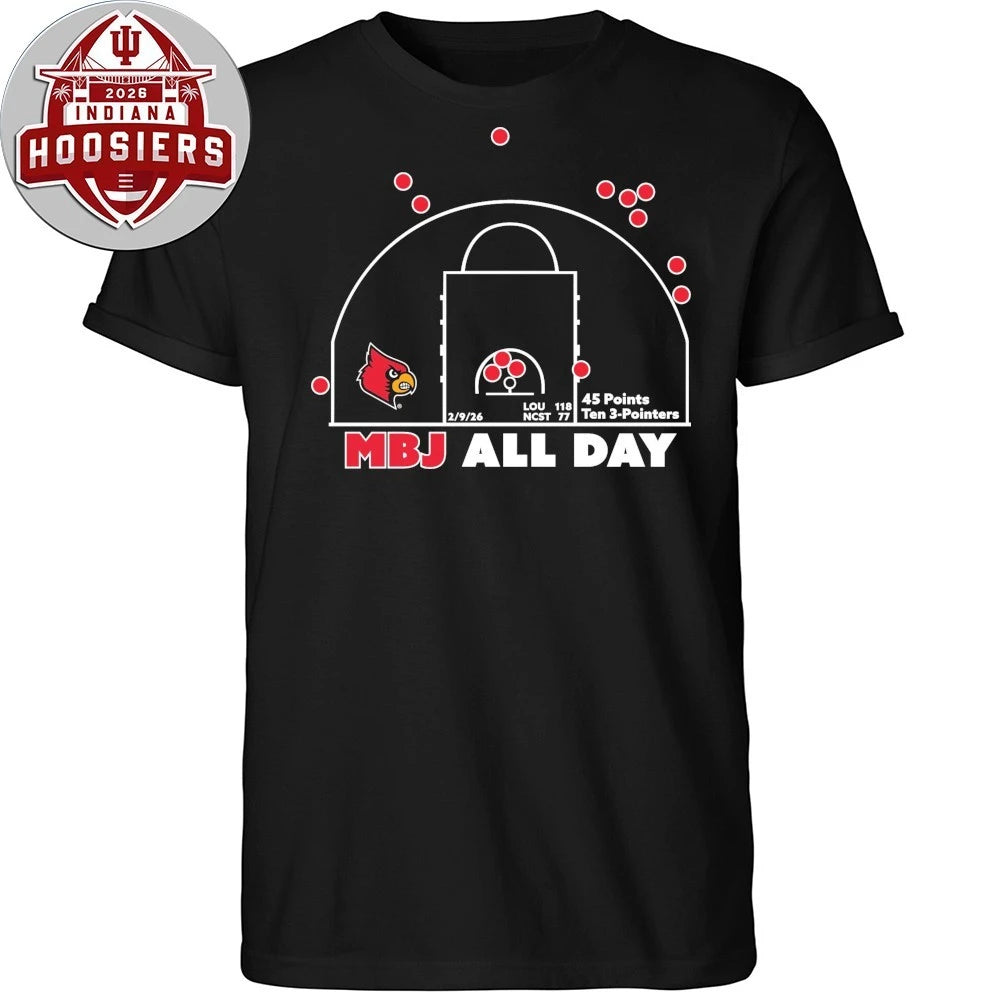 Mikel Brown Jr Louisville Cardinals Red Mikel Brown Jr. ACC Freshman Scoring Record T-Shirt