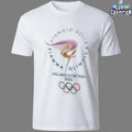 Milano Cortina 2026 Fiamma Olympics Viaggie Della T-Shirts