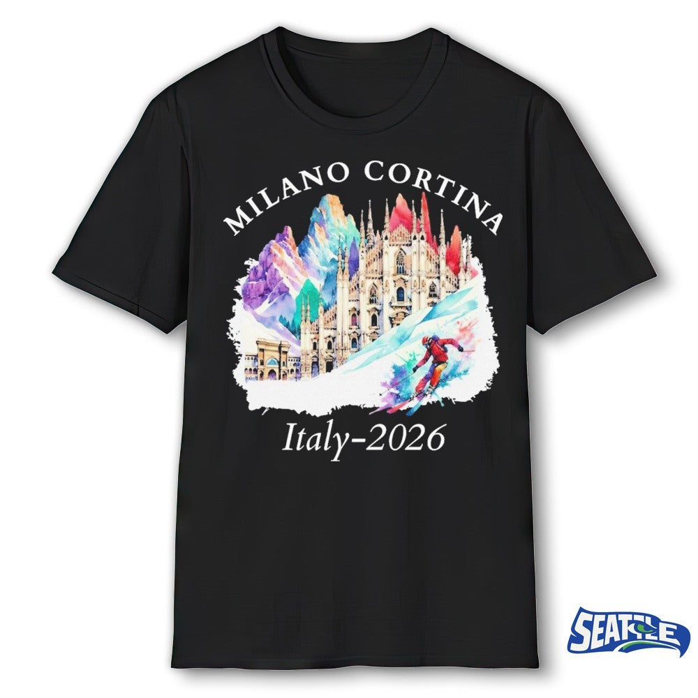 Milano Cortina 2026 Italy Winter Sport shirt