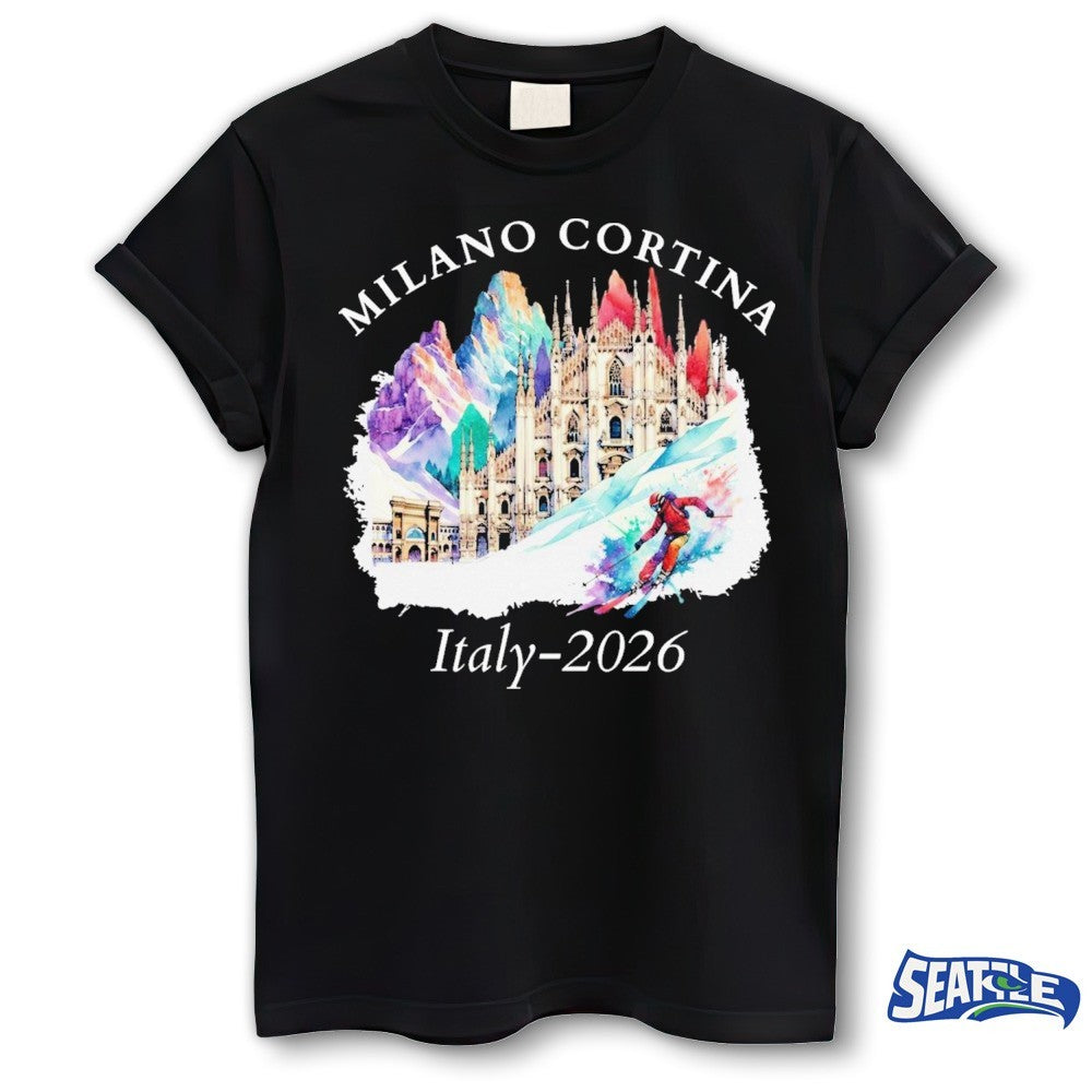 Milano Cortina 2026 Italy Winter Sport shirt
