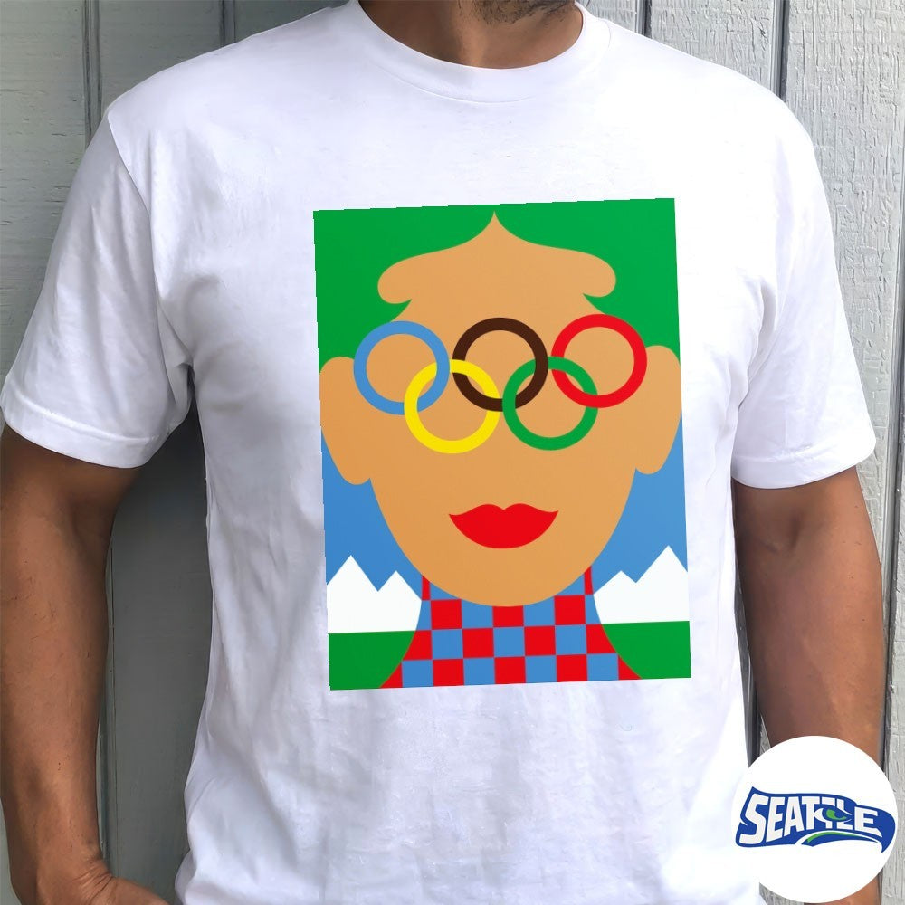 Milano Cortina 2026 Olympic Winter Games Poster by Olimpia Zagnoli shirt