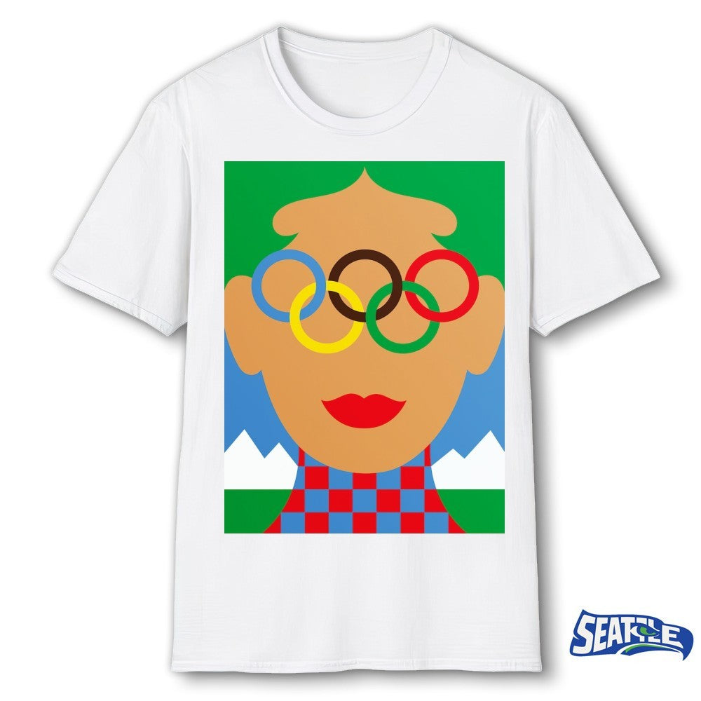 Milano Cortina 2026 Olympic Winter Games Poster by Olimpia Zagnoli shirt