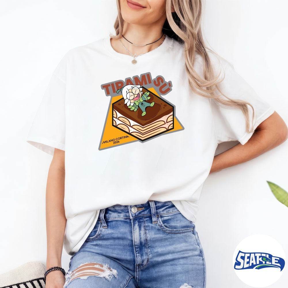 Milano Cortina 2026 Olympics Flo Tiramisu shirt