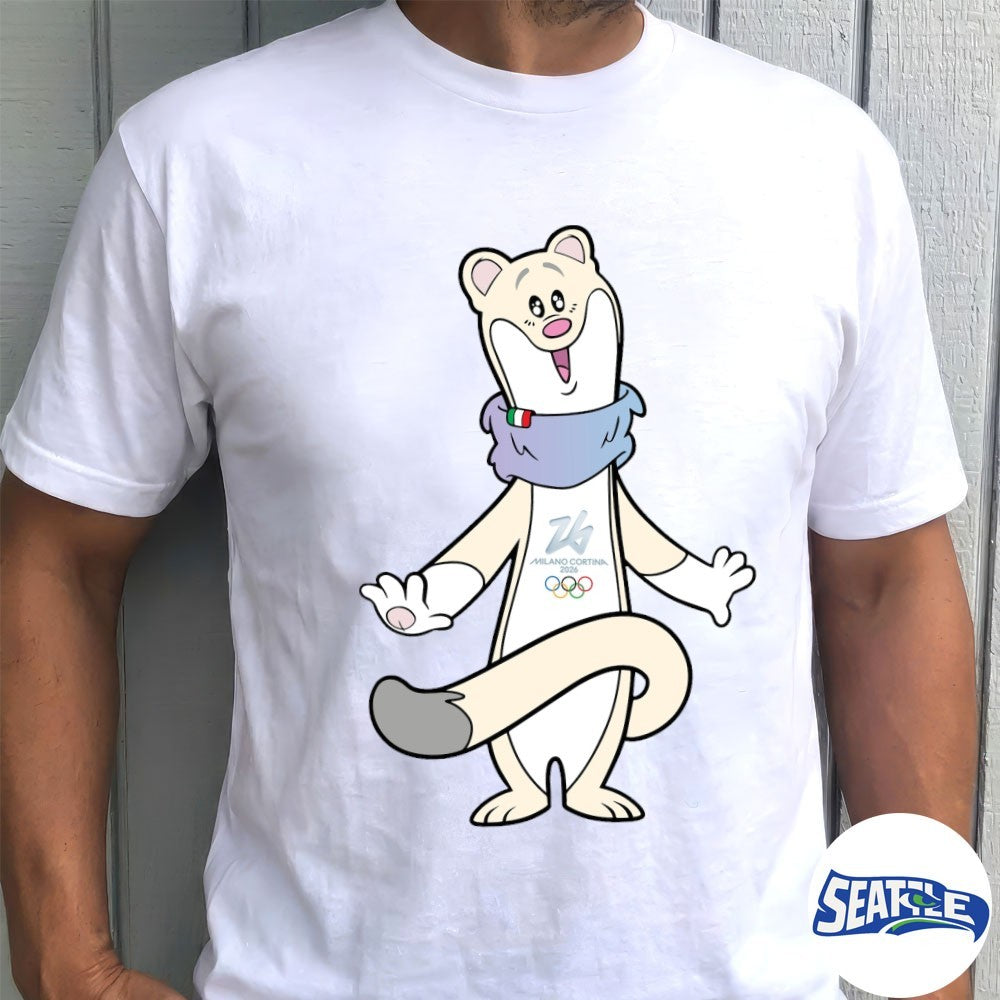 Milano Cortina 2026 Olympics Surprised Tina Mascot shirt