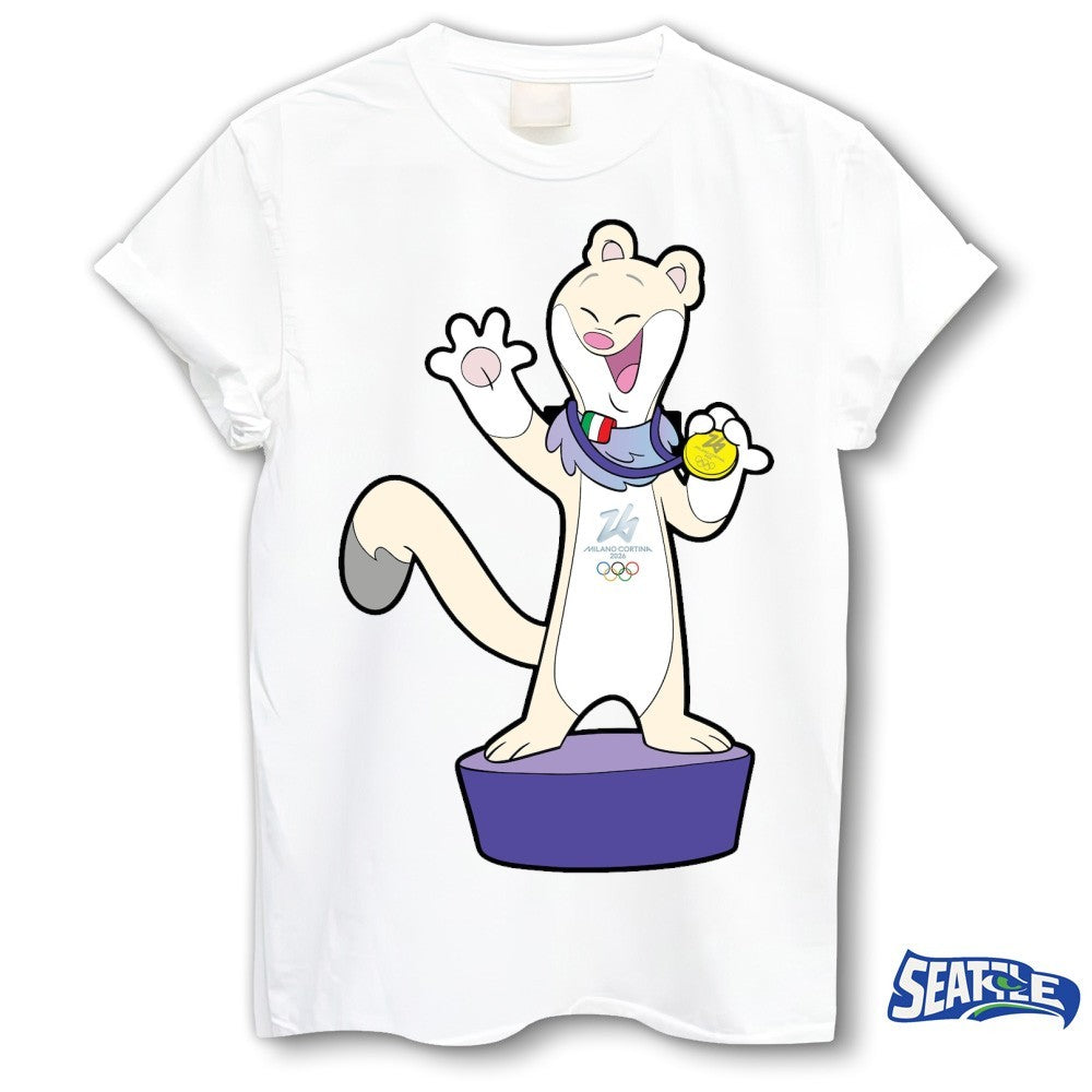 Milano Cortina 2026 Olympics Tina Mascot Premiazione shirt