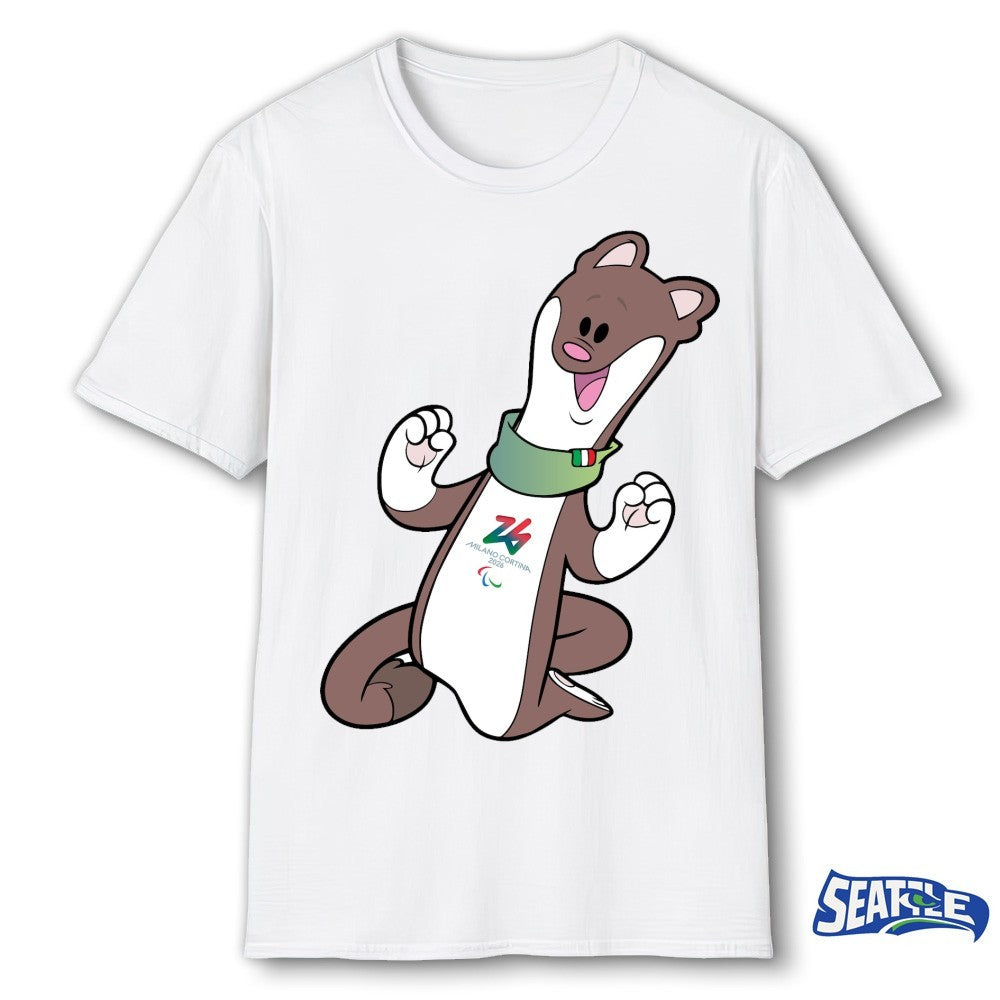 Milano Cortina 2026 Paralympics Cheering Milo Mascot shirt